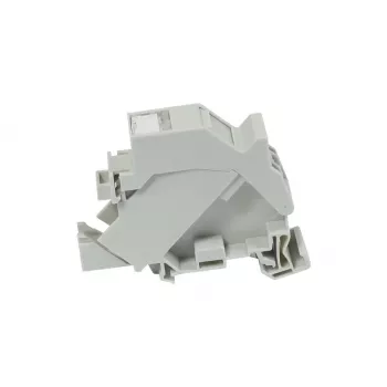Suport modul keystone SYNERGY21 pentru șină DIN, Slim ABS, pentru 1 modul TP Slim Line (S215416V2)