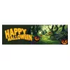 Banner de Halloween EUROPALMS, pădure de fantome, 300x90 cm 80164205