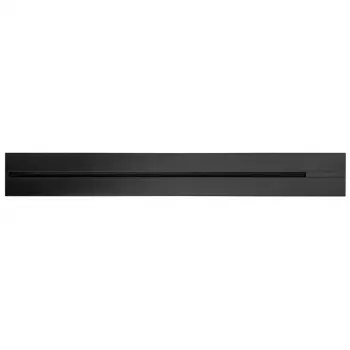 Șină de prize Synergy 21 MODULRAIL pentru montaj aparent, 600 mm, negru (S21-MR001)