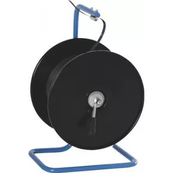 Dispenser pentru bandă de legat PP lăcuit roșu Banholzer & Wenz pentru miezuri de 200/280/406 mm (17604)