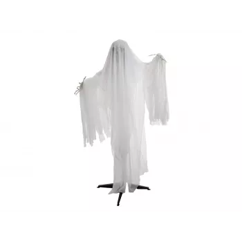 Figură fantomă animată de Halloween EUROPALMS Kari, activată de sunet, 170cm 83316178