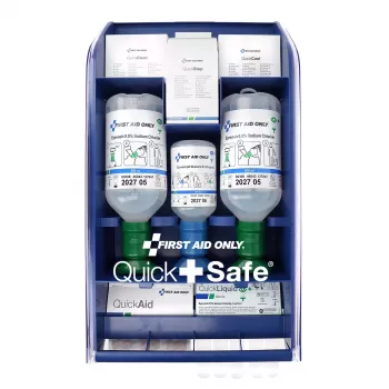 Trusă de prim ajutor First Aid Only Quick+ Safe DIN EN 15154-4, albastră (P-44027 00)