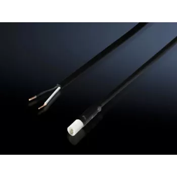 Cablu de conectare Rittal pentru întrerupător de poziție ușă, negru, 2,5 m, 2500660