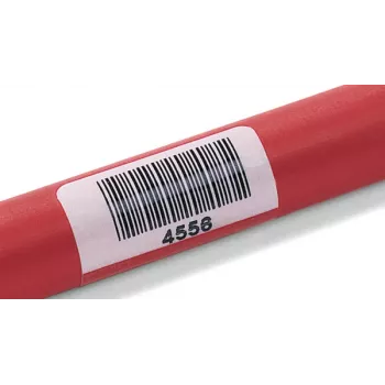 Etichete pentru cabluri din poliester termotransfer HellermannTyton TAG138LA4-1105-WH, 38,1 x 19,05 mm, alb, 1000/rolă, 594-13876