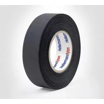 HellermannTyton HTAPE-PROTECT180 Self-Amalgamating Rubber Tape, Black, 25 m x 19 mm x 1.18 mm 712-10002