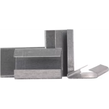 Închizători pentru bandă de oțel Banholzer & Wenz formă C 16x27mm, pachet de 1000 (17331)