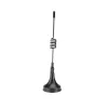 Antenă cu bază magnetică Midland Albrecht Minimag 440 SMA, 430-450 MHz, SMA tată, cablu RG-174 de 3 m 65740