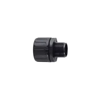 Racord drept HellermannTyton HG-67-S-M63 BK NW67 M63x1,5, negru