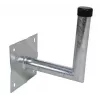 WEIß WHS250048FZ Wall Bracket Steel 250 mm White (39017)
