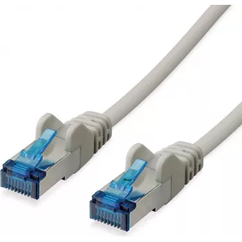 Cablu patch Cat6a S/FTP ABUS TVAC40831, 5 m, alb