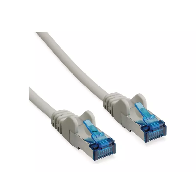 Cablu patch Cat6a S/FTP ABUS TVAC40831, 5 m, alb