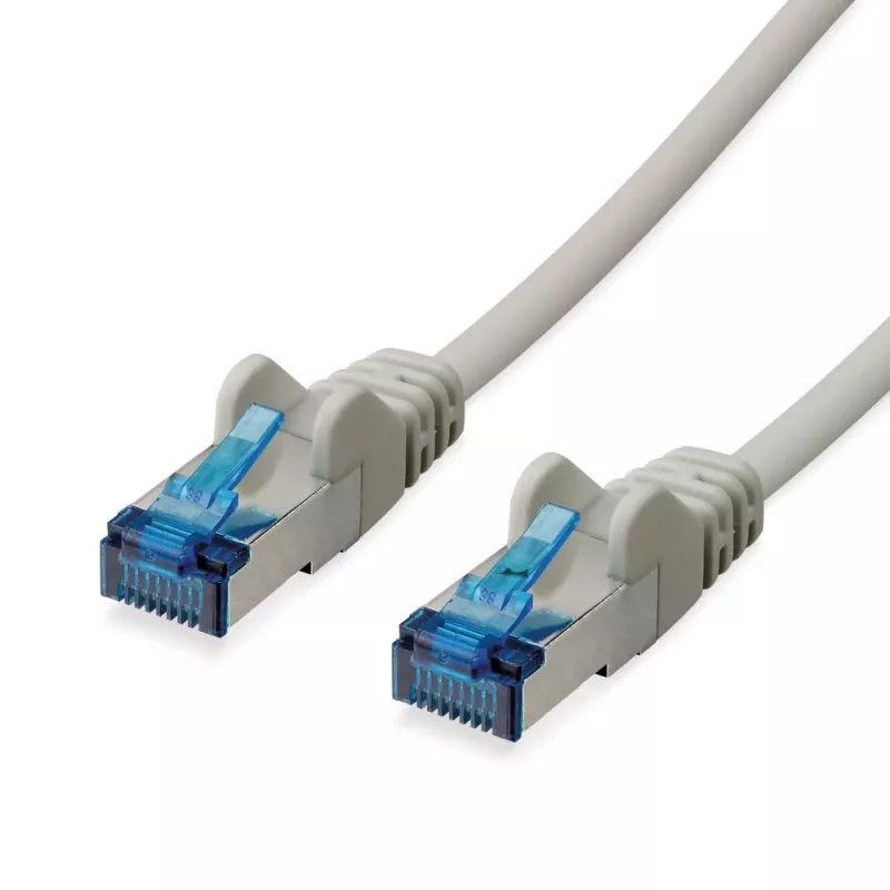 Cablu patch Cat6a S/FTP ABUS TVAC40831, 5 m, alb