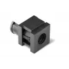 Inserție pentru glandă de cablu cu o gaură HellermannTyton VP-S 11-12 Ins-sgl-PL-BK fără halogen, negru, pachet de 20 (440-00013)