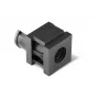 Inserție pentru glandă de cablu cu o gaură HellermannTyton VP-S 11-12 Ins-sgl-PL-BK fără halogen, negru, pachet de 20 (440-00013)