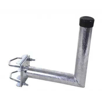 Braț de catarg WEIß MAS4825 oțel 25cm cu clemă (3022)