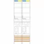 Panou de contor f-tronic 2 câmpuri ER29 H=1350mm 2-eHZ 2 Res. 7143002 1 (7143002)