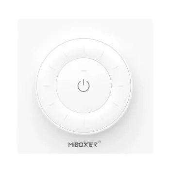 Telecomandă LED MiBoxer K3-W 2,4 GHz Dual White cu roată tactilă rotativă