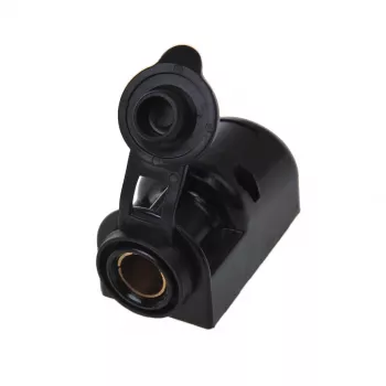Priză DIN de suprafață IWH 12/24V 16A negru 019009
