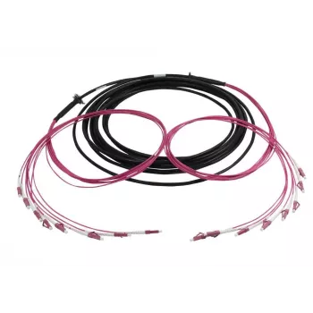 Cablu trunk de fibră optică SYNERGY21 S217071V2 U-DQ(ZN)BH, 8 fibre, 50/125 OM4, LC/LC, 20 m, inel