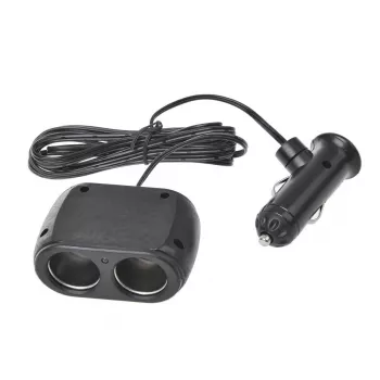 Priză dublă IWH curent maxim 10 A 12/24 V DC (019012)