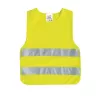 Vestă de siguranță pentru copii IWH 453502 EN 1150, galben fluorescent, închidere cu velcro, unisex