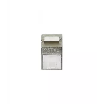 SYNERGY21 S216338V2 CAT6A Shielded Keystone Jack, Tool-Free, Slim-line, RJ45, 500 MHz