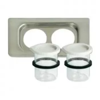 Set recipiente pentru păstrarea alimentelor EMAG 4,0L cu 2 recipiente din sticlă de 0,6L