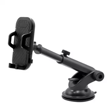 Suport auto universal IWH 019262 pentru smartphone cu ventuză și braț flexibil