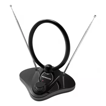 Antenă activă de interior MEGASAT DVBT30V2 28dB DVB-T2 DAB+ cu filtru LTE 200218