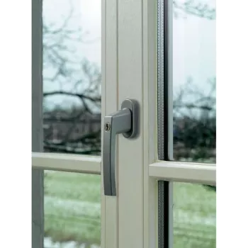 Mâner de fereastră blocabil ABUS argintiu ABFS59486