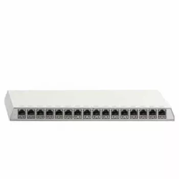 Patch panel Rutenbeck PP-Cat.6A cu 24 porturi ecranat 1U 23611116