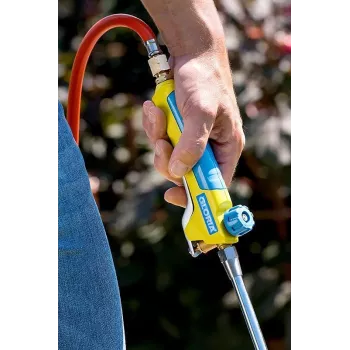 Set de arzător cu gaz pentru lipire și brazare GLORIA 000296.0000 cu furtun de 5 m, 1000 °C, DVGW/GS