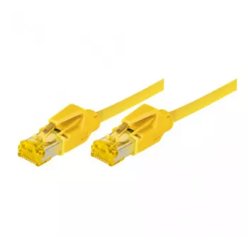 Cablu patch TECLINE Dätwyler Cat 6a S/FTP, PiMF, galben, 3,0 m, 10 Gbit/s, fără halogen, conectori Hirose TM31 78003Y
