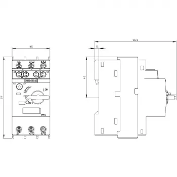 Siemens 3RV2021-1EA15 Circuit Breaker