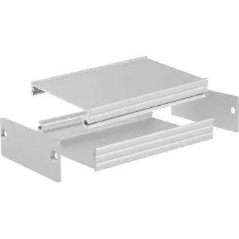 Carcasă din profil de aluminiu Bopla FILOTEC F 1048-80, 105 x 48 x 80 mm, eloxată 97118080.H
