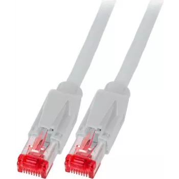Cablu patch EFB Elektronik Cat.6A S/FTP LSZH, RJ45, gri, 0,25 m K8051.0,25