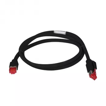 Cablu patch EFB Elektronik K0700SW.0,5 Cat.7 S/FTP LSZH, 0,5 m, negru