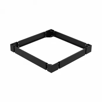 Soclu EFB Elektronik PEL-SOK66VV.TS pentru rack PEL 600 x 600 mm, negru