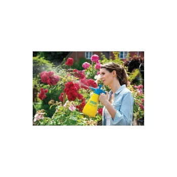 Pulverizator manual sub presiune GLORIA Hobby 100 1,3 L albastru galben plastic alamă/plastic 3 bar 000015.0000