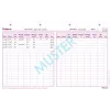BOI Vitalwerte (A) + (S) Forms, 50 Sheets, A4, Vital Signs Recording 9206-00206