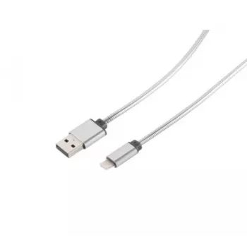 Cablu Lightning Exertis Connect, 1 m, argintiu 39910218