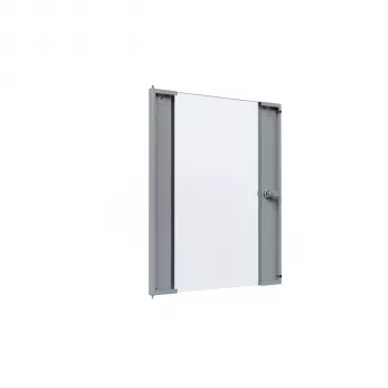 Ușă din sticlă EFB Elektronik pentru carcasă de perete X-Rack 15U gri RAL7035 3/3 WGX-TUR15GR.G