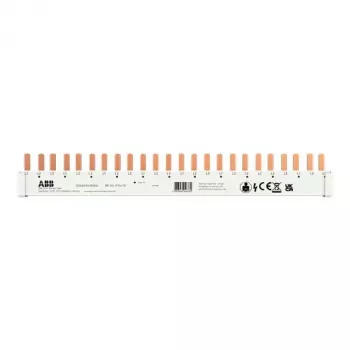 Bară colectoare cu pini ABB BB-SU 3/24/10 trifazată, 10 mm², 24 pini, 63 A 2CDL803141R1024