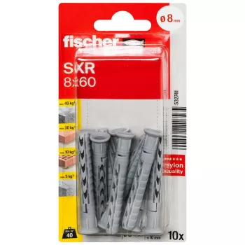 Ancoră Fischer SXR 8 x 60 K NV cu tijă lungă, 1 set (532741)