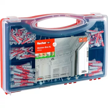 Cutie sortiment dibluri fischer Meister-Box XL Altbau+ S (577865)