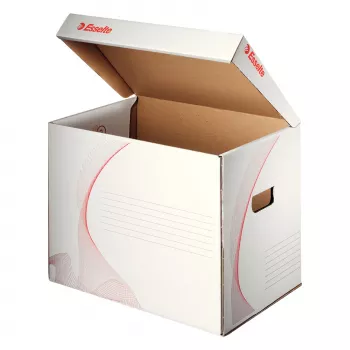 Container de arhivă Leitz 128911 alb 398 x 280 x 302 mm (pachet de 10)