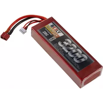 Reely LiPo Battery Pack 11.1V 3200mAh 3S Hardcase T-Plug RE-7851477