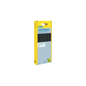Bastoane de lipit la cald universale RAPID TOOLS negru diametru 12 mm EVA & rășină fără solvenți - 1 bucată 5000211