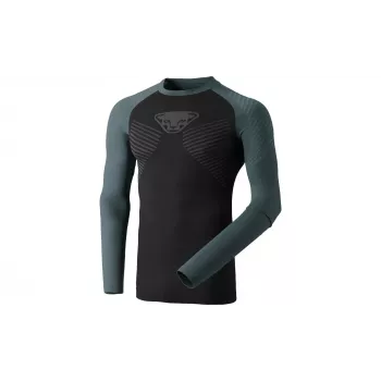 Tricou cu mâneci lungi Dynafit Speed Dryarn, lenjerie termică - Cinder, mărimea L