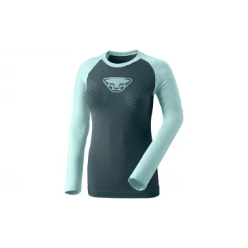 Tricou cu mâneci lungi Dynafit Speed Dryarn pentru damă, lenjerie termică - Cloud Blue, M